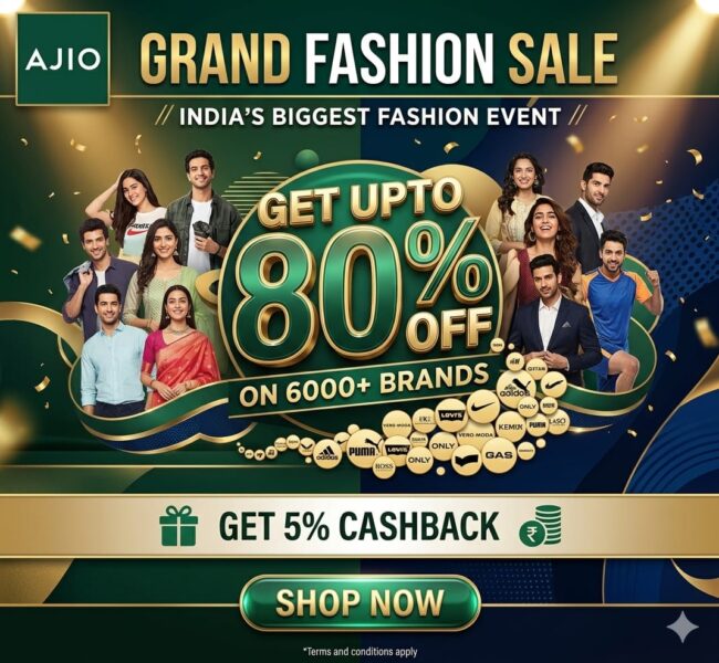 ajio grand fashion sale